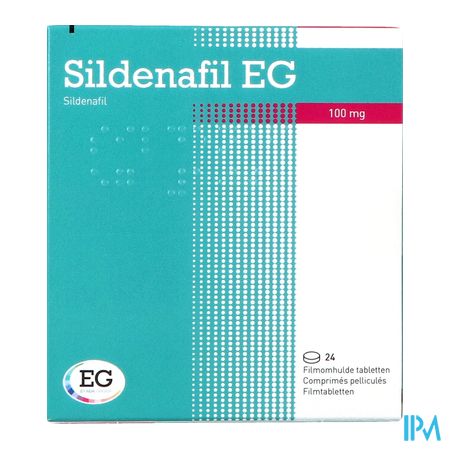 Sildenafil Eg Pi Pharma Comp Pell 24 X 100mg Pip 2