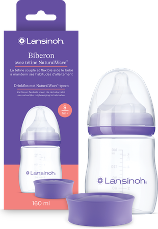 Lansinoh Zuigfles Natural Wave 160ml 6