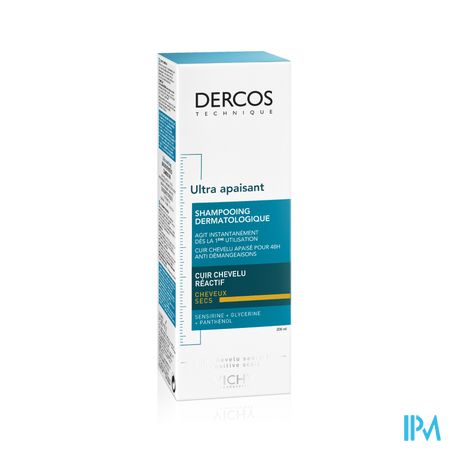 Vichy Dercos Dermo Apaisant Chev. Secs Sh 200ml