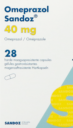 Omeprazol Sandoz 40mg Pi Pharma Caps 28x40mg Pip 1