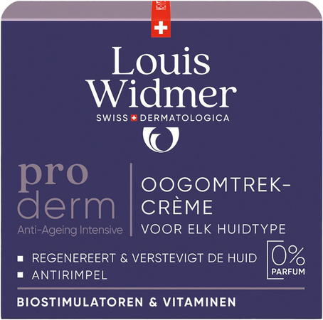 Widmer Proderm Oogomtrekcrème Zonder Parfum 30ml 1