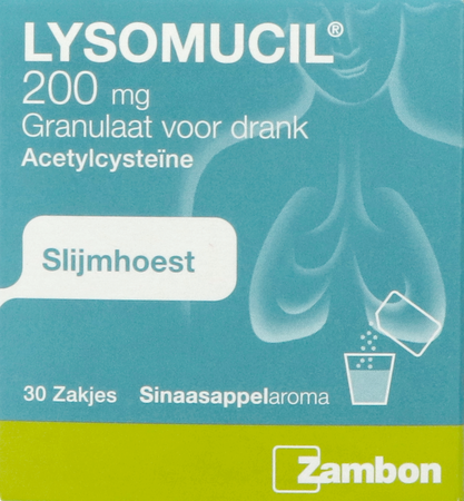 Lysomucil 200 Gran Sach 30 X 200mg 3