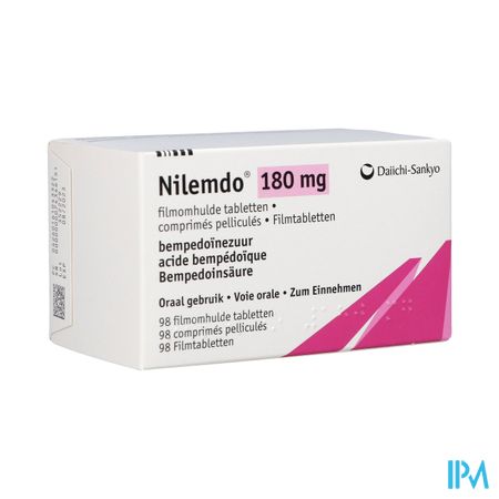 Nilemdo 180mg Filmomh Tabl 98