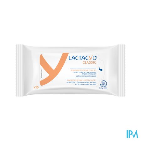 Lactacyd Lingettes Intimes 15 4
