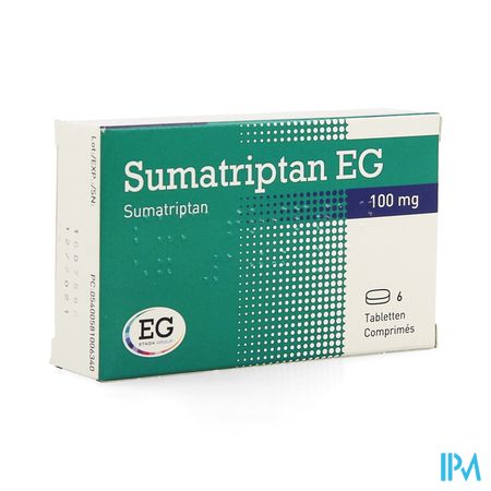 Sumatriptan EG 100Mg Tabl 6