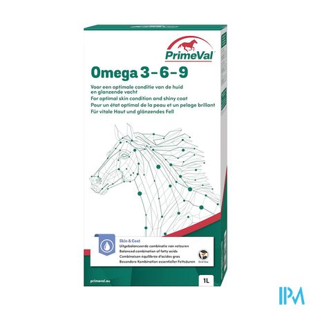 Primeval Paarden Omega 3-6-9 1000ml