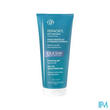 Ducray Keracnyl Gel Moussant 200ml Nf