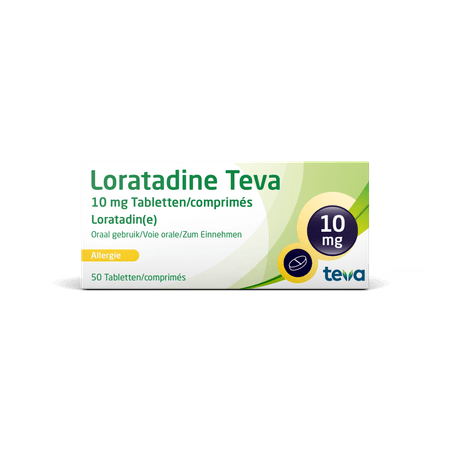 Loratadine Teva 10mg Tabl 100