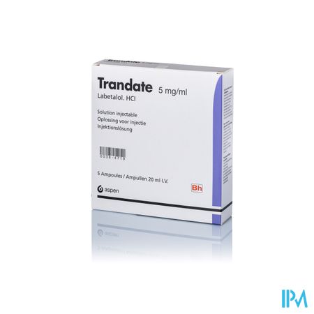 Trandate 5 Amp 20ml