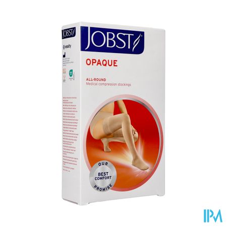 Jobst Opaque 2 Ad Reg Open Sft Black V Pair