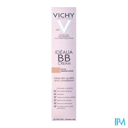 Vichy Idealia Bb Cream Medium Shade 40ml 5