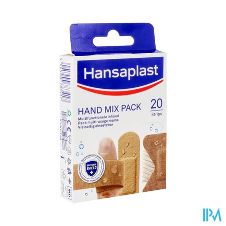 Hansaplast Pleisters Hand Mix Pack Strips 20