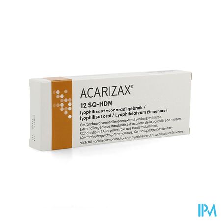 Acarizax Lyophilisaat Sublinguaal Smelttablet 30