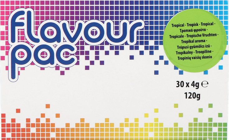 Flavour Pac Tropical Zakje 30x4g 1