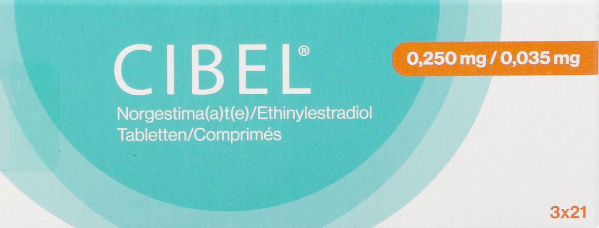 Cibel 0,250mg/0,035mg Tabl 3 X 21 1