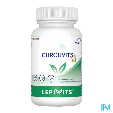 Curcuvits Gold Pot Caps 60 Lepivits