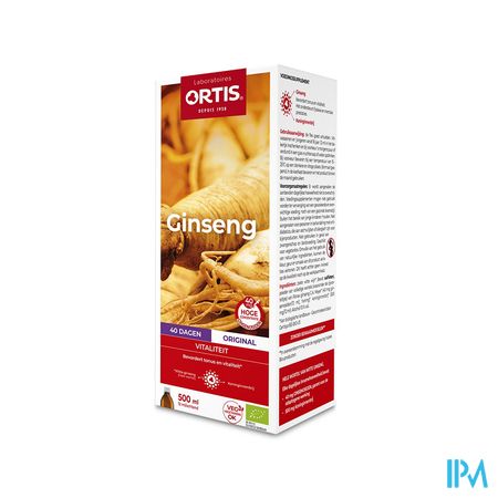 Ortis Ginseng Bio Fl 500ml