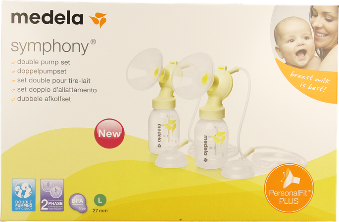 Medela Personalfit Plus Dubbelz. Afkolfset l 27mm 1