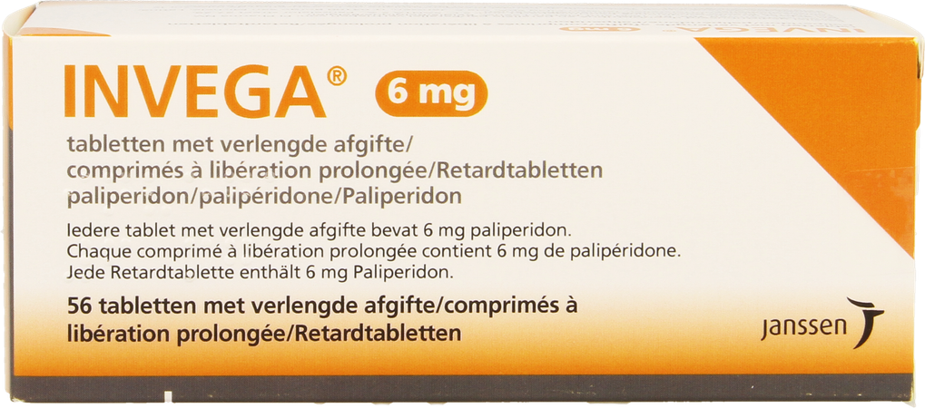 Invega 6mg Lib.prolongee Comp 56 X 6mg Pip 1