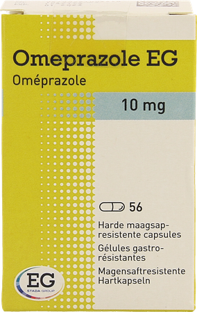 Omeprazole EG 10Mg Gastro Resist Caps Pot 56X10Mg 1