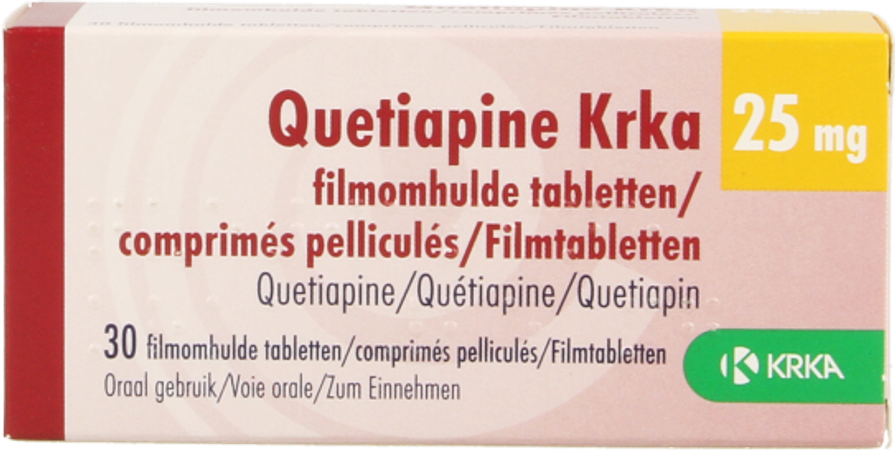 Quetiapine Krka 25mg Filmomh Tabl 30 1