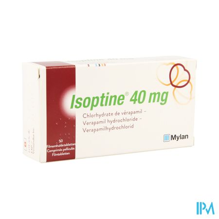 Isoptine Filmomh Tabl 50 X 40mg