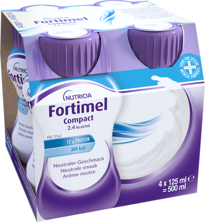Fortimel Compact 2.4kcal Neutral 4x125ml 4