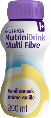 NutriniDrink Multi Fibre Arôme Vanille Bouteille 200ml 2