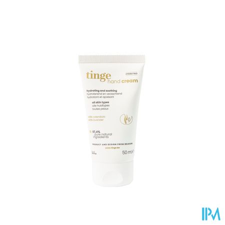 Tinge Hydraterende Handcreme Tube 50ml