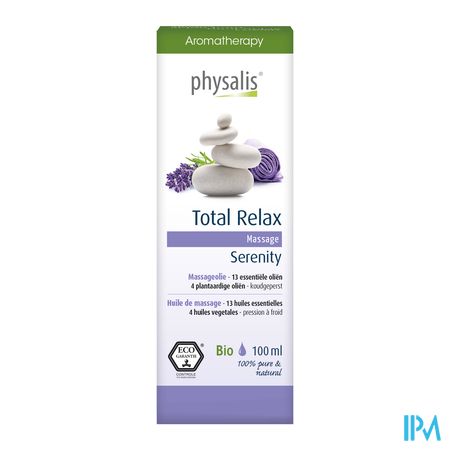 Physalis Massage Oil Total Relax 100ml Nf 2