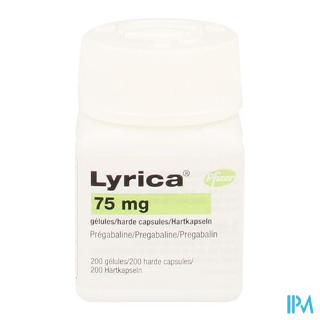 Lyrica 75mg Harde Caps 200 X 75mg 4