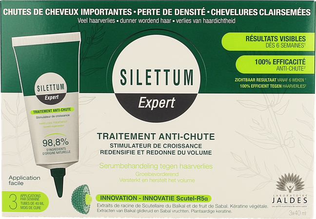 Silettum Expert Serum A/chute Tube 3x40ml 3