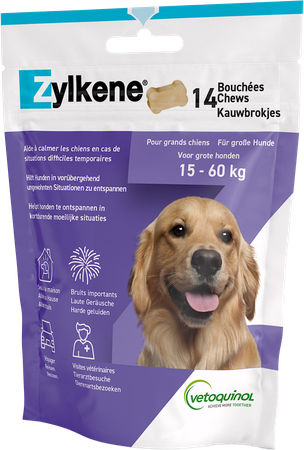 Zylkene Grand Chiens 15-60kg Bouchees 14x4,5g 1