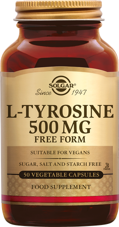 Solgar l-tyrosine 500mg V-caps 50 1