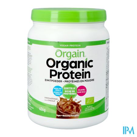 Orgain Organic Protein Chocolade Pdr 462g 1