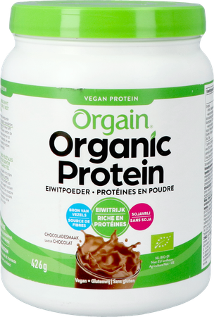 Orgain Organic Protein Chocolade Pdr 462g 1