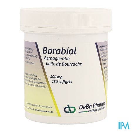 Borabiol Caps 180x500mg Deba 4