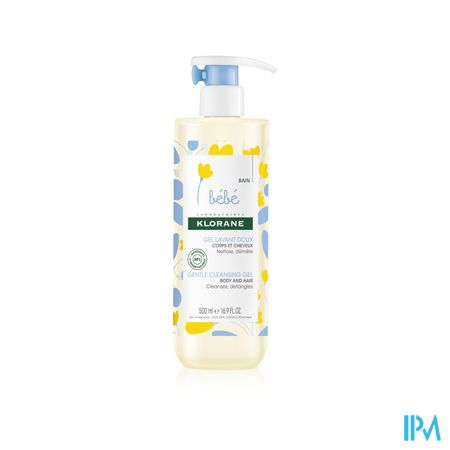 Klorane Bb Gel Lavant Doux 500ml 4