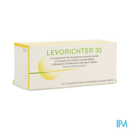 Levorichter 30 Comp Enrobes 6 X 21