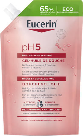 Eucerin Ph5 Gel Huile Douche Recharge 400ml 2