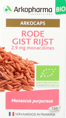 Arkocaps Rode Gist Rijst Bio Caps 150 Nf 14
