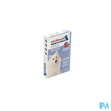 Milbemax Kleine Hond Puppy Kauwtabletten 1x4