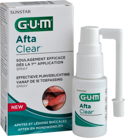 Gum Aftaclear Mondspray 15ml 2