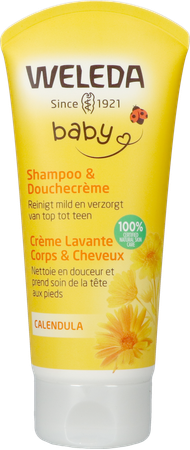 Weleda Calendula Baby Shampoo & Douchecreme 200ml 3
