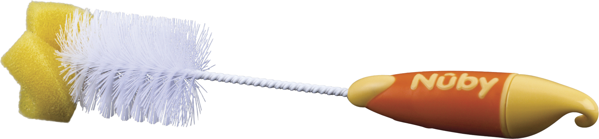 Nûby Flessenborstel met kleinere speenborstel en sponsje 6