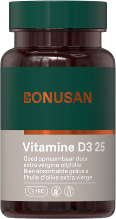 Vitamine D3 25mcg/1000 Ie Softcaps 180 Bonusan 2