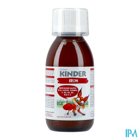 Fisher Kinder Fer Sirop 125ml 6