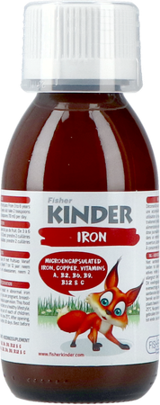Fisher Kinder Ijzer Siroop 125ml 6