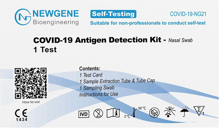 Newgene Bioengin.a/geen Test Detectie Kit 1 Bedel. 1