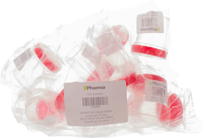 Urinepotje Steriel 125ml 10 1